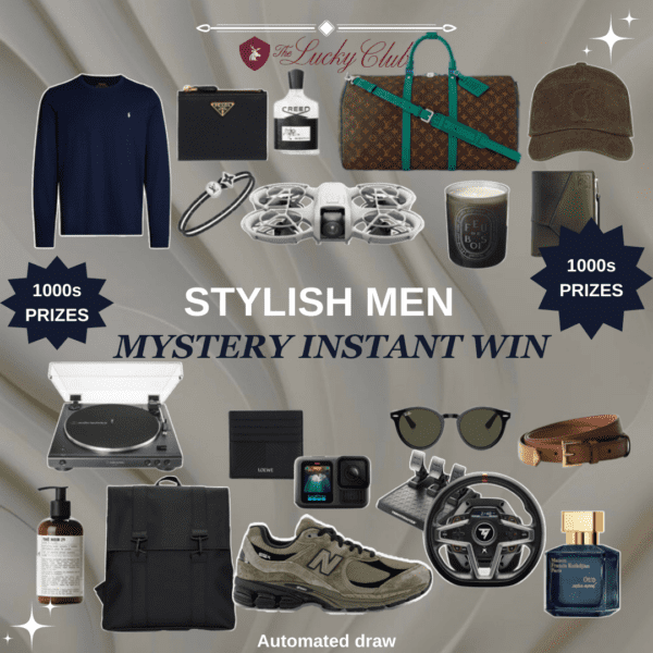 Stylish Men Mystery Instant Win