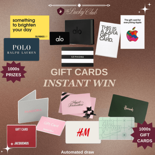 Gift Cards Instant Win