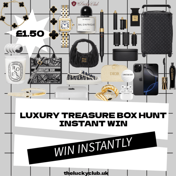 LUXURY TREASURE BOX HUNT - INSTANT WIN!